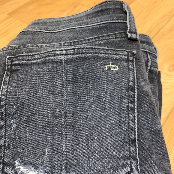 RAG & BONE NINA HIGH-RISE ANKLE CIGARETTE - Picture 4 of 9